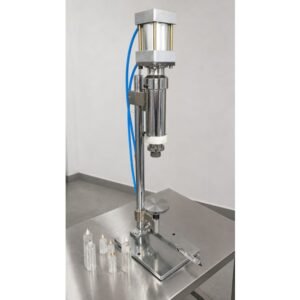 PERFUME BOTTLE CRIMPING MACHINE PNEUMATIC